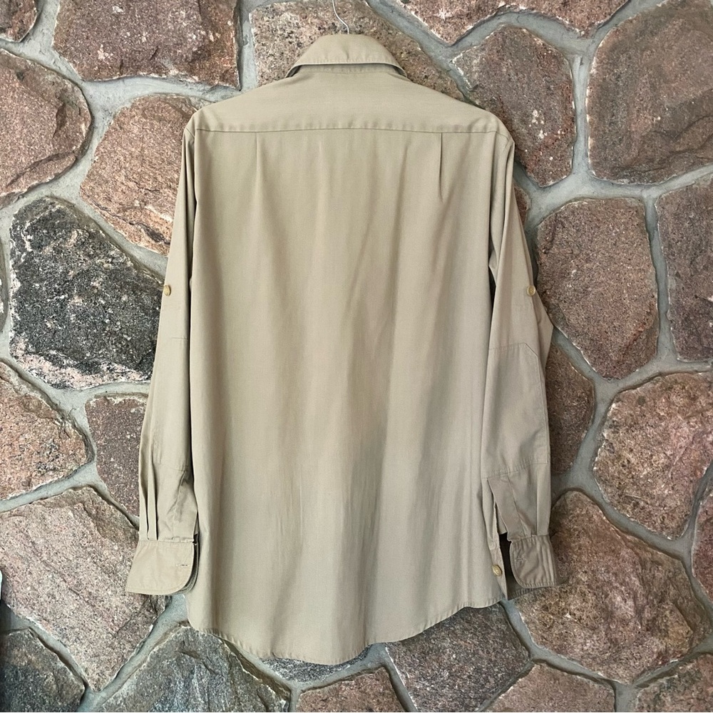 Vintage 70s Original Tilley Endurables long sleeved safari shirt - Picture 3 of 4